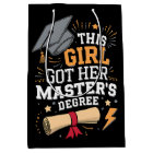 This Girl Got Her Master's Degree Graduation