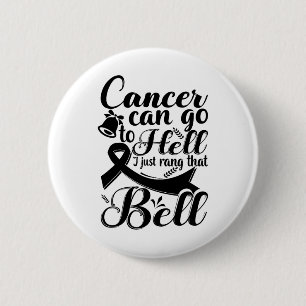 This Girl Got To Ring The Bell Chemo Grad Breast C 6 Cm Round Badge