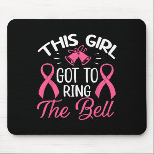 This Girl Got To Ring The Bell Chemo Grad Breast C Mouse Mat