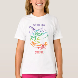 This Girl has Catitude  T-Shirt