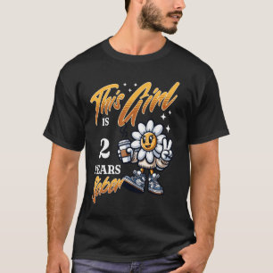 This Girl Is 2 Years Sober Sobriety Recovery Plant T-Shirt