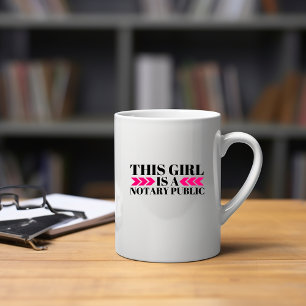 This Girl Is A Notary Public Mug