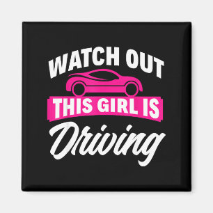 This Girl Is Driving New Drivers Licence Funny New Magnet
