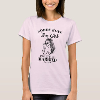 This Girl Is Getting Married 2026 – Bride to be  T-Shirt