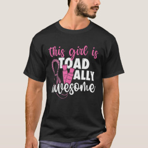 This Girl Is Toadally Awesome  Jump Rope T-Shirt