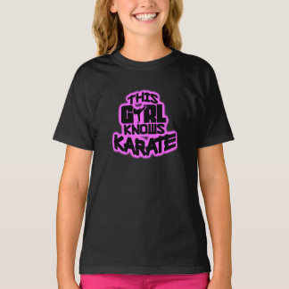 This Girl Knows Karate T-Shirt