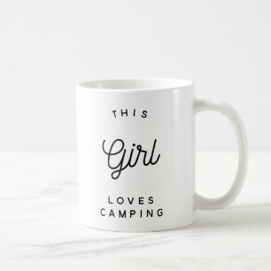 This Girl Loves Camping - Camping Mugs