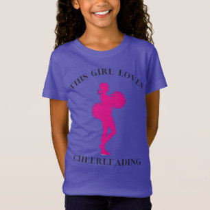 This Girl Loves Cheerleading T-Shirt