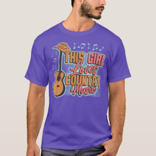 This Girl Loves Country Music 2992 T-Shirt
