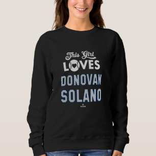 This Girl Loves Donovan Solano Seattle Baseball ML Sweatshirt