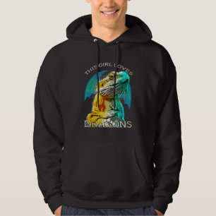 This Girl Loves Dragons Pet Bearded Dragon Hoodie