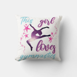 This Girl Loves Gymnastics Stars Leap Cushion