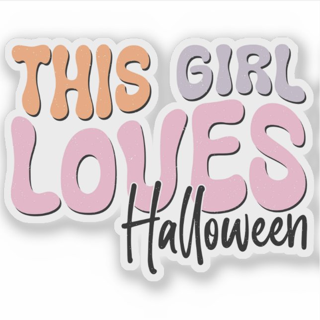 This Girl Loves Halloween (Front)