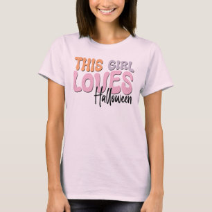 This Girl Loves Halloween T-Shirt