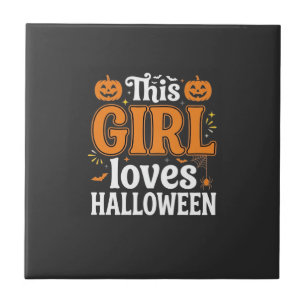 This Girl Loves Halloween Typography SVG Design_1 Tile