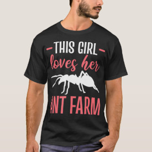 This Girl Loves Her Ant Farm Ants For Kids T-Shirt