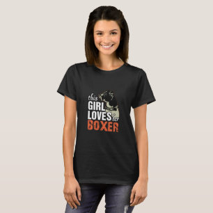 This Girl Loves Her Boxer T-Shirt