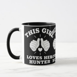 This Girl Loves Her Hunter Mug