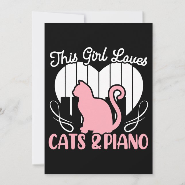 THIS GIRL LOVES HORSES Equestrian Horseback Rider  Invitation (Front)