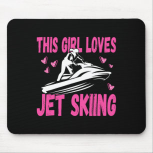 This Girl Loves Jet Skiing Jet Ski Girl Mouse Mat