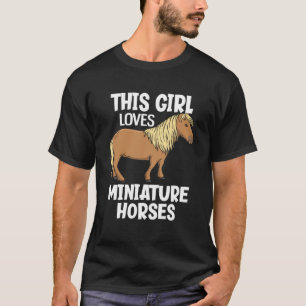 This Girl Loves Miniature Horses T-Shirt