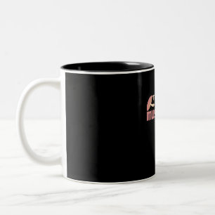 This Girl Loves Mushrooms Two-Tone Coffee Mug