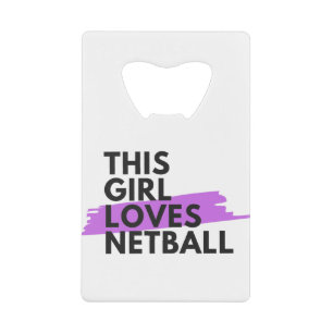 This girl loves netball