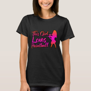 This Girl Loves Paintball T-Shirt