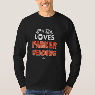This Girl Loves Parker Meadows Detroit Baseball ML T-Shirt