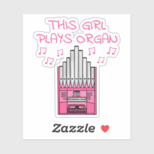 This Girl Plays Organ, Female Organist Musician