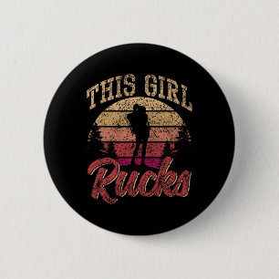 This Girl Rucks Backpack Rucksack Ruck Workout Ruc 6 Cm Round Badge