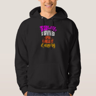 This Girl Survived Open Heart Surgery Open Heart Hoodie