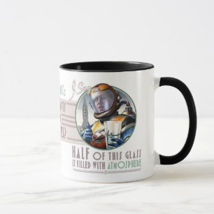 This Glass is Half Full of Atmosphere Mug