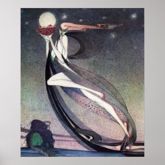 This Good Fairy by Kay Nielsen Poster