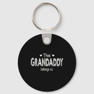 This Grandaddy Belongs To With Customisable Grandk Key Ring