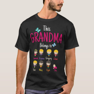 This Grandma belongs to Aamarah Aryanna Gregory bi T-Shirt