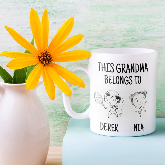 This Grandma Belongs To | Funny Gift Mug (Creator Uploaded)