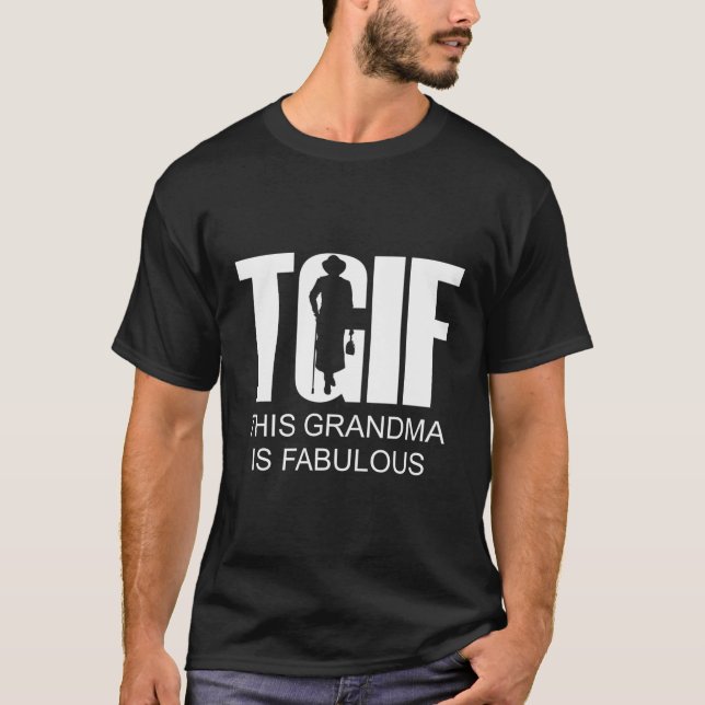 This Grandma Is Fabulous Tee (Front)