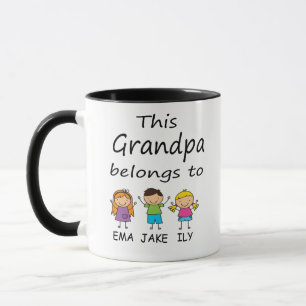 This Grandpa Belongs To Mug
