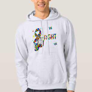 This great graphic father, mum and child fist quot hoodie