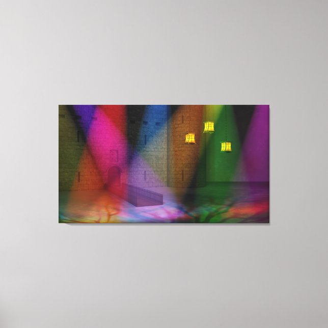 This Great Stage of Fools Canvas Print (Front)