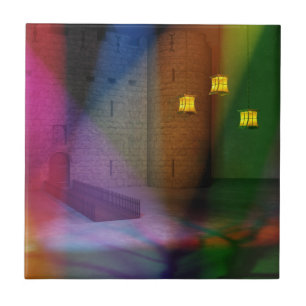 This Great Stage of Fools Decorative Tile