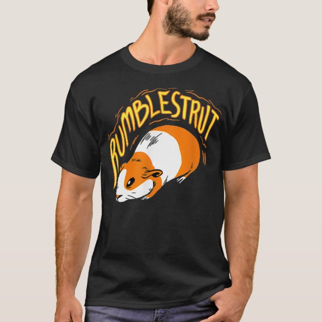 This Guinea Pig  Cute Rumblestrut Pet  T-Shirt (Front)