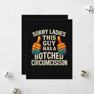 This Guy Botched Funny Cringe Holiday Card
