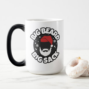 This Guy Delivers Funny Santa White Elephant Gift Magic Mug