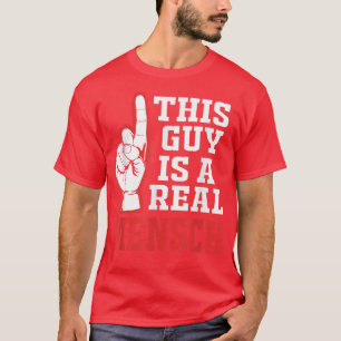 This Guy Is A Real Mensch Yiddish Funny Jewish For T-Shirt