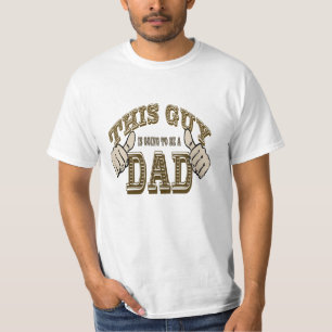 This Guy is Going to Be a Dad Old West T-Shirt
