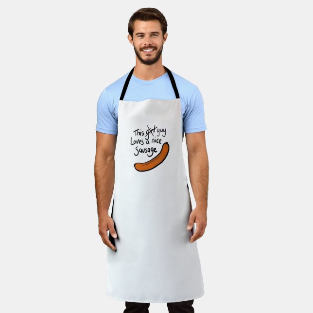 This Guy Loves A Nice Sausage Apron (Worn)