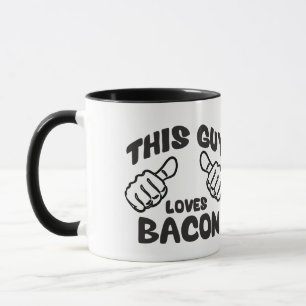 This Guy Loves Bacon Mug