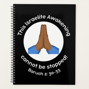 This Hebrew Israelite Awakening Graphic Design Planner